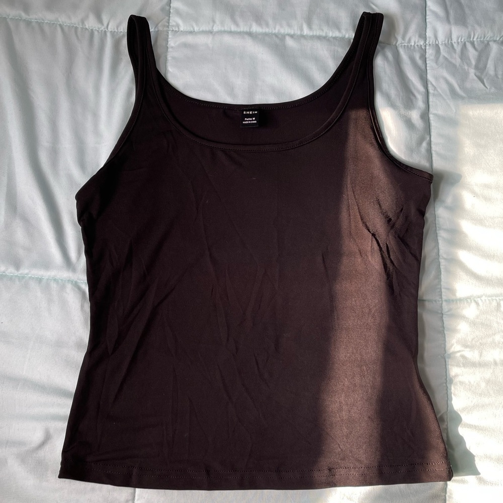 Shein Black Basic Tank Top